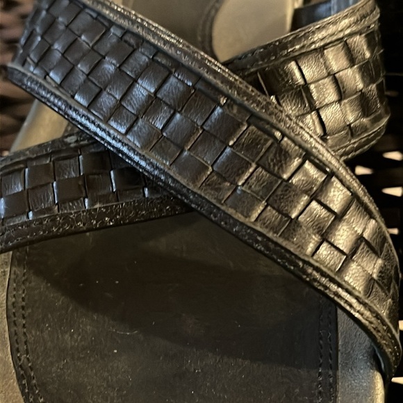 Cole Haan Nike Air black slip on sandals size 8 - Picture 2 of 12